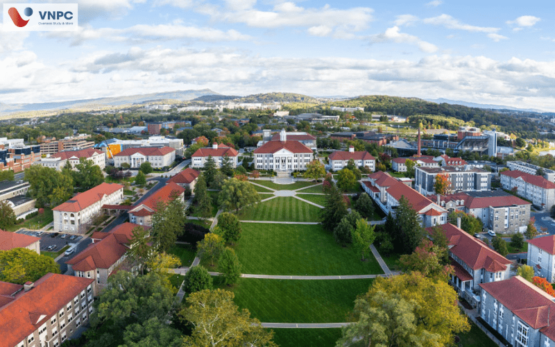 Trường đại hoc James Madison University Mỹ